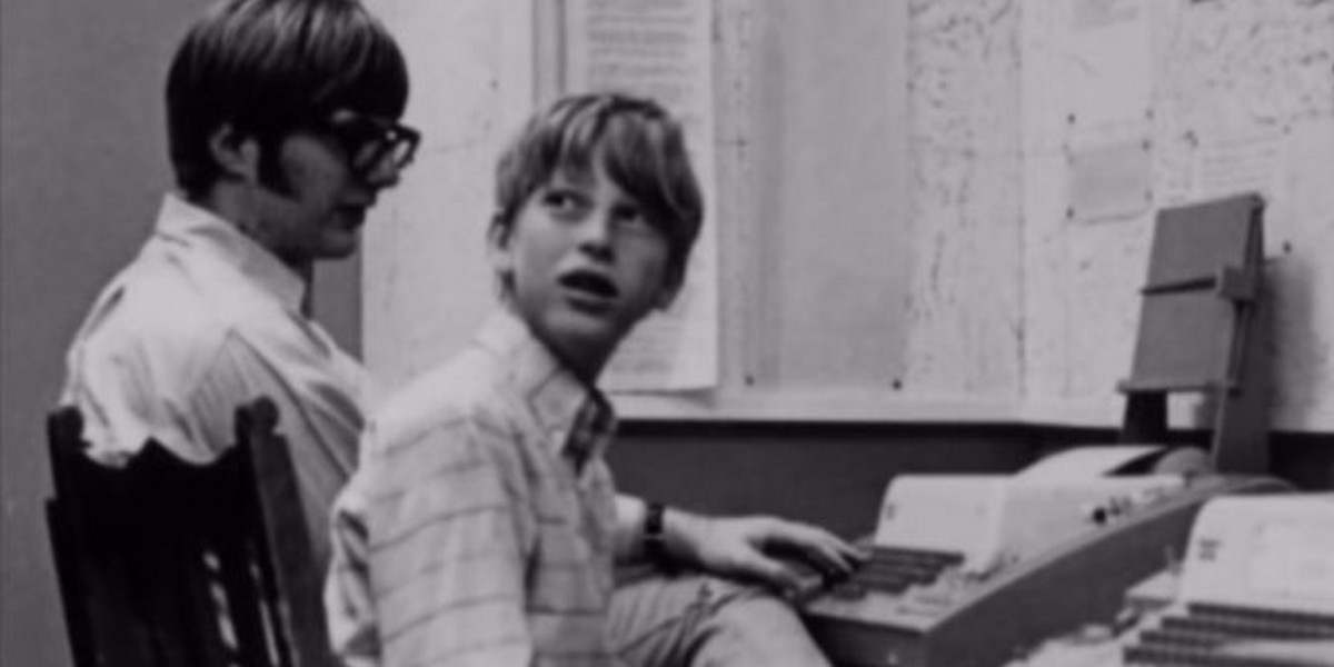 Bill Gates as a kid.