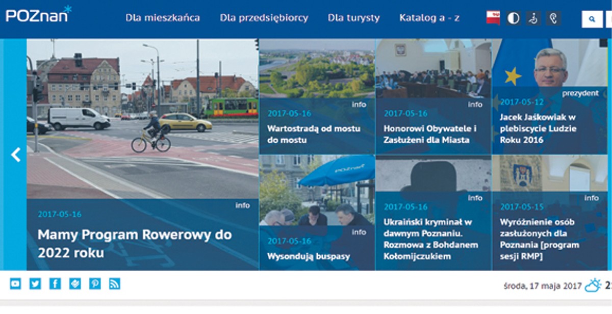 Miejsce na podium z nagrodą w postaci miesięcznej kampanii odsłonowej zajmuje Poznań.