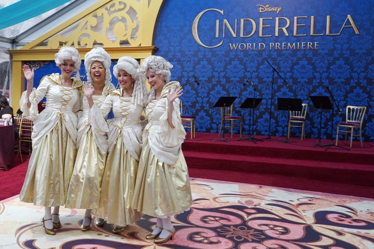 Bajkowa premiera 'Kopciuszka' w Los Angeles