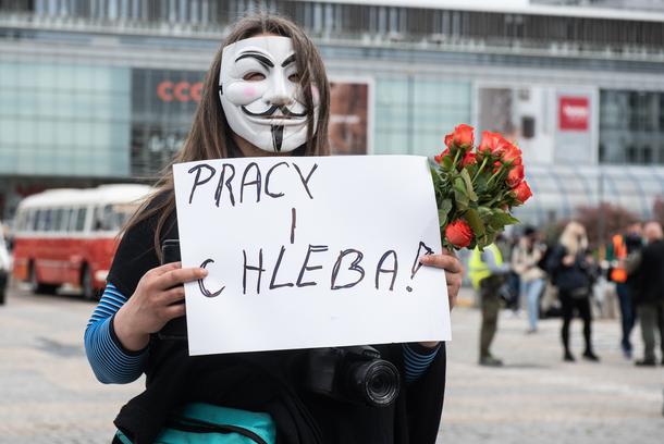 Protest przedsiębiorców, Warszawa, 23 maja 2020 r. 