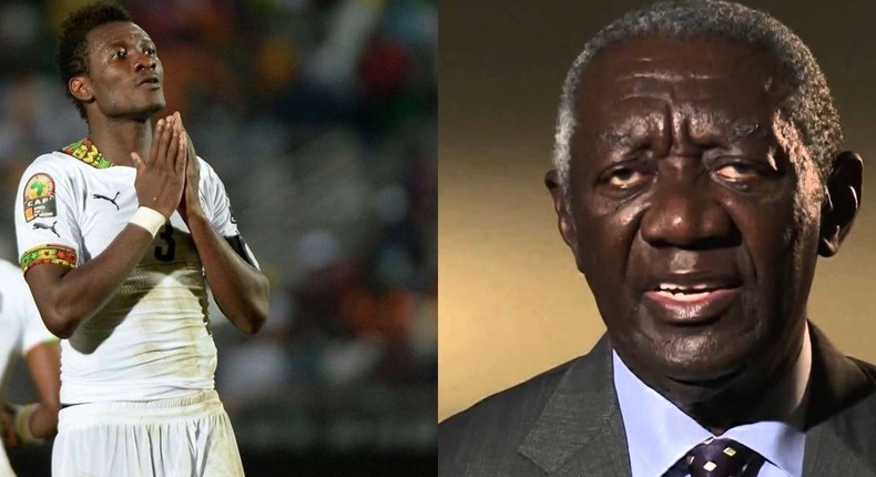 CAN 2008: Kufuor drove to team’s hotel to dissuade me from leaving camp – Gyan