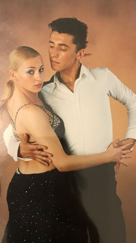 Rafał Maserak i Kamila Kajak w latach 90-tych