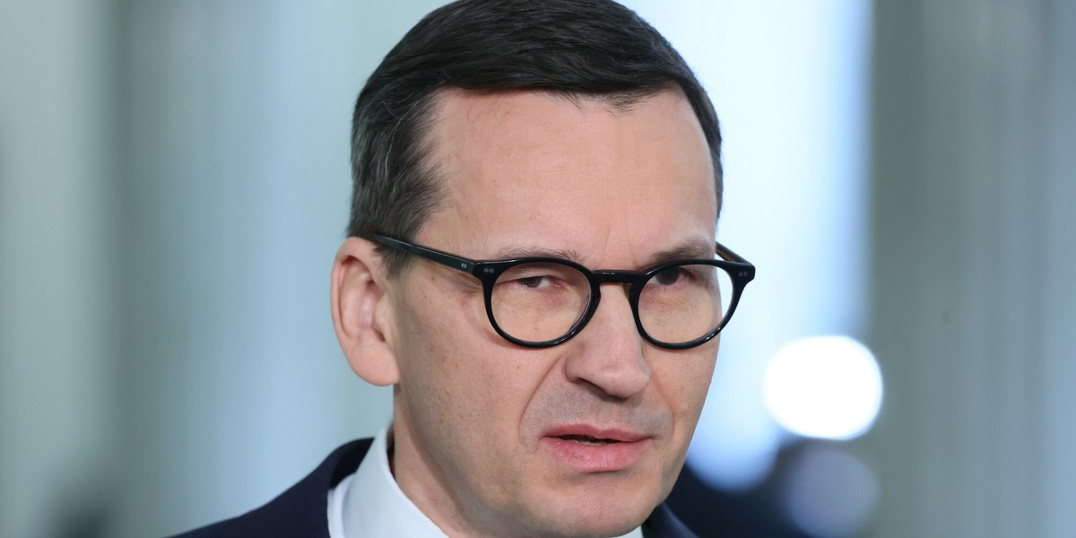 Były premier Mateusz Morawiecki