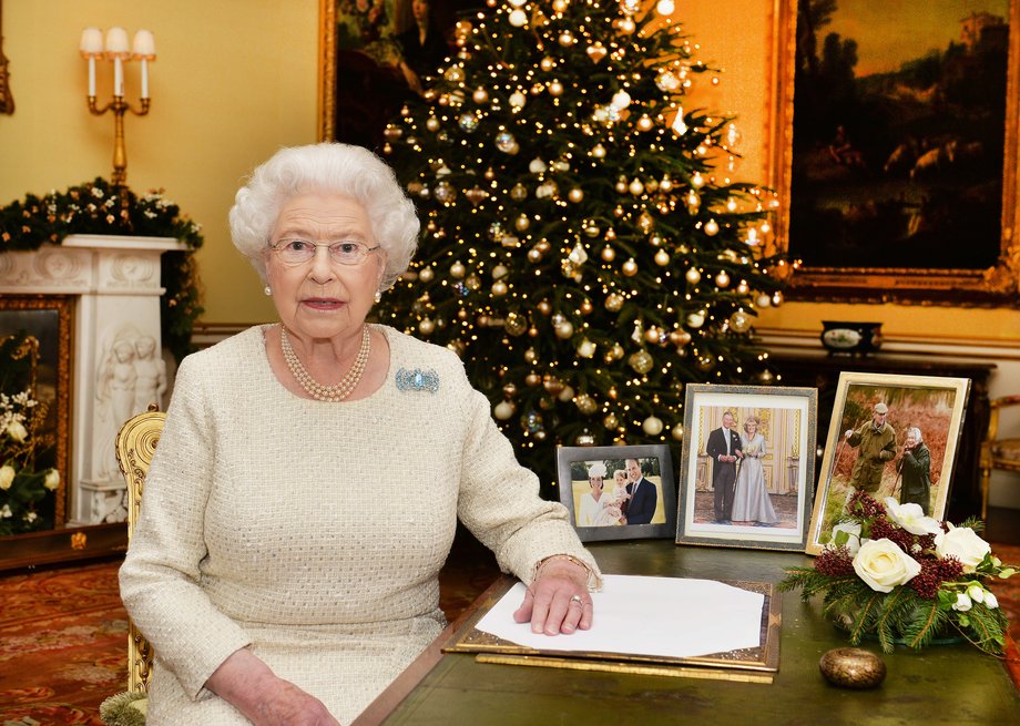 The Queen delivers her 2016 Christmas speech.