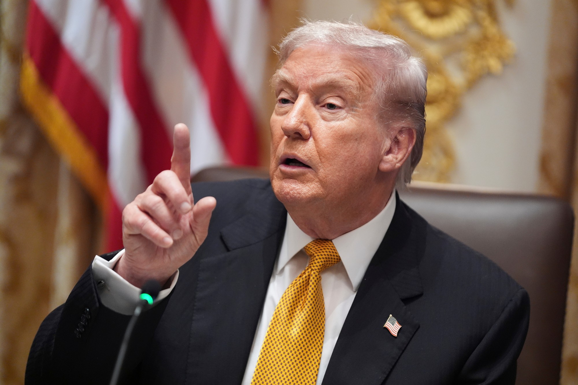 Americký prezident Donald Trump a maďarský premiér Viktor Orbán.