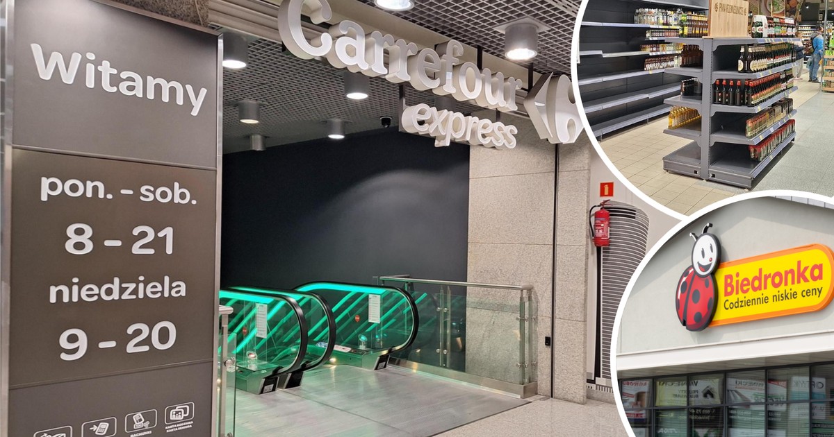 Nie będzie już Carrefoura, będzie Biedronka! Trwa likwidacja sklepu