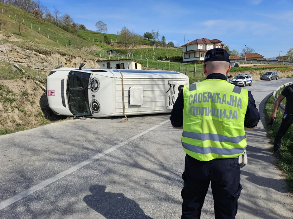 Saobraćajna nesreća u Novom Pazaru