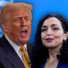 Vjosa Osmani i Donald Tramp