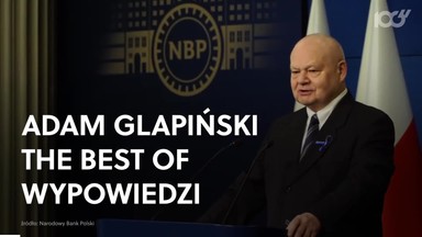 "Stoję jako jastrząb na czele jastrzębi". The best of Adam Glapiński