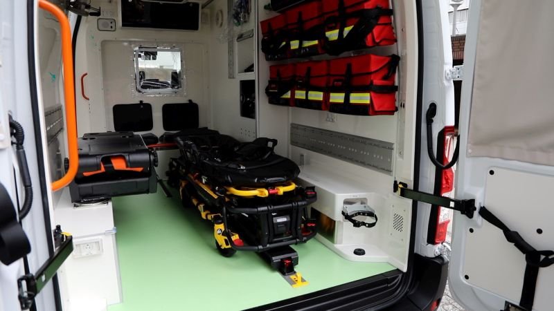 Elektryczny ambulans. Fot. Nissan