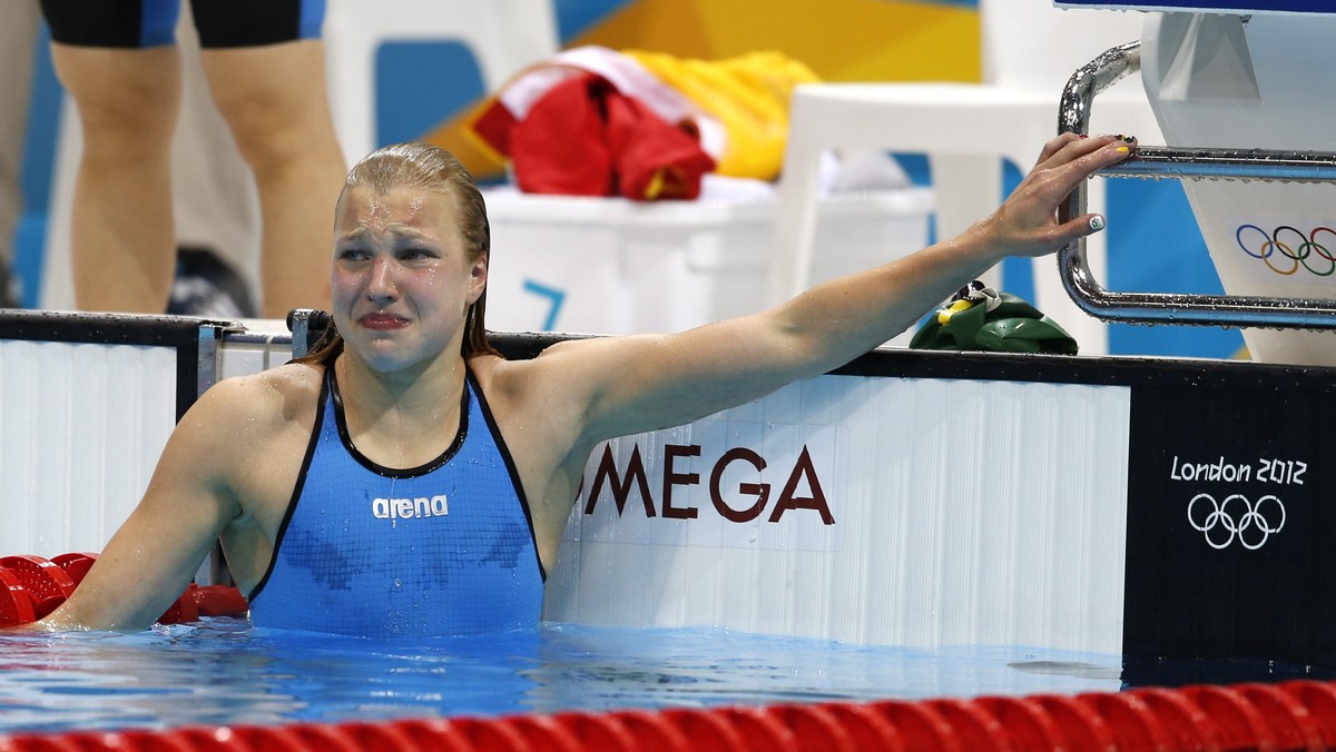 15-letnia litewska pływaczka Ruta Meilutyte pobiła rekord Europy na 100 metrów stylem klasycznym w półfinale rywalizacji olimpijskiej w Londynie, uzyskując wynik 1.05,21.