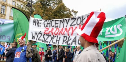 Protest budżetówki: mamy dość życia za grosze!