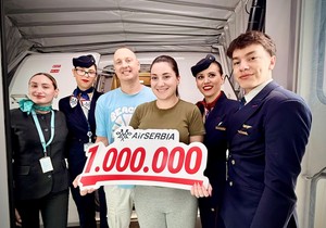 Er Srbija prevezla milionitog putnika u 2026 godini