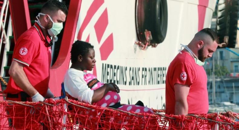 Pregnant women are among those attempting the perilous Mediterranean crossing from Africa to Europe