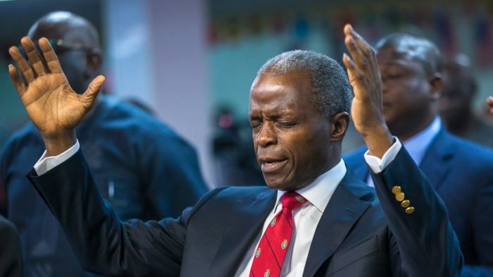 Osinbajo leads prayers against forces of evil, hate, division, injustice - Vimarsana News