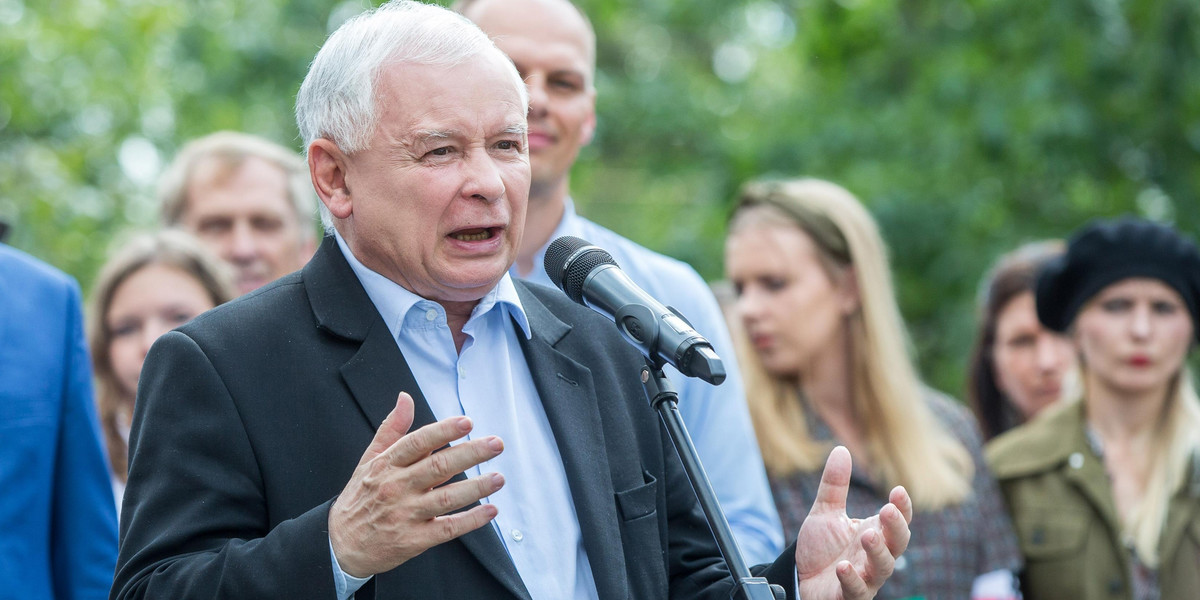 Jarosław Kaczyński w Stalowej Woli