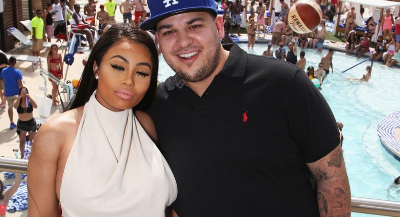 Blac chyna and Rob Kardashian