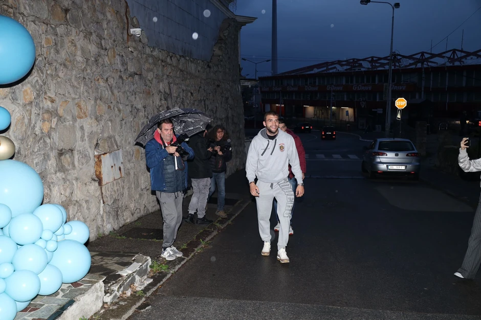 Veljko Ražnatović slavi rođenje sina