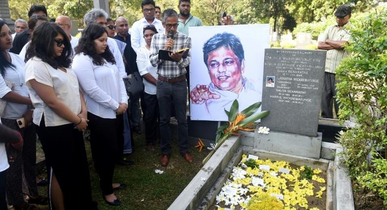 Wickrematunge was stabbed to death by members of a military intelligence unit in January 2009