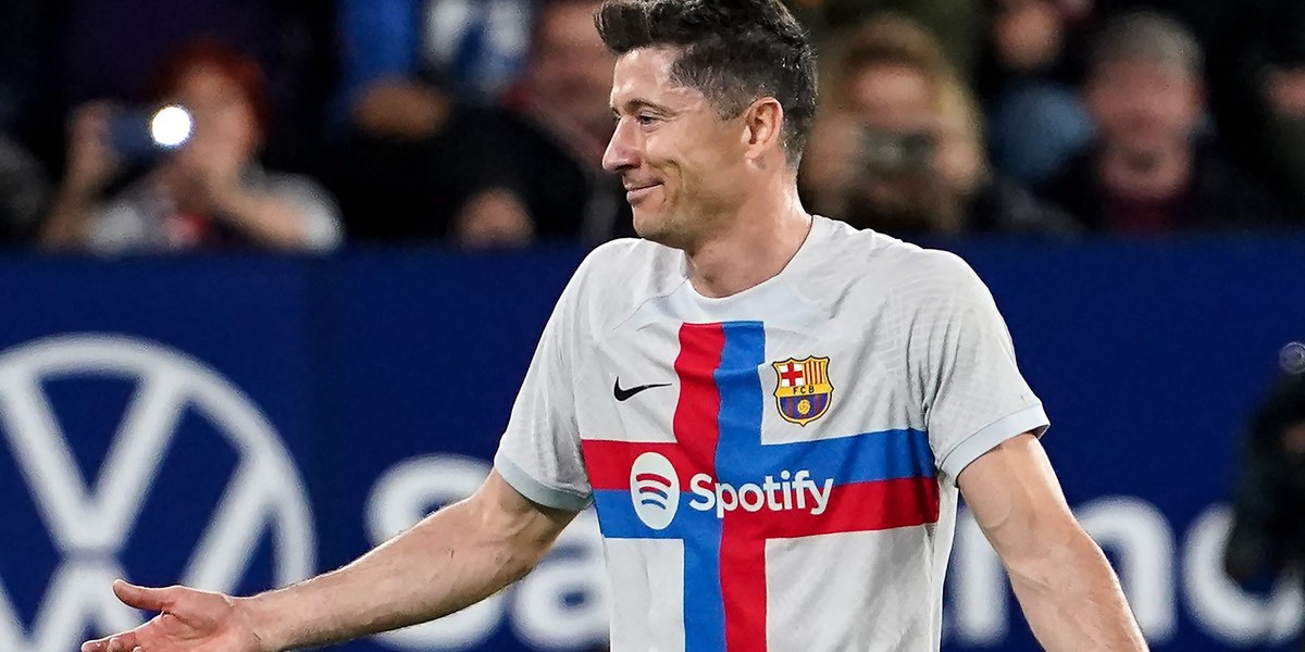 Robert Lewandowski nie kryje rozgoryczenia.