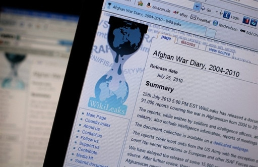 Pierwszy wyciek z WikiLeaks, fot. AFP