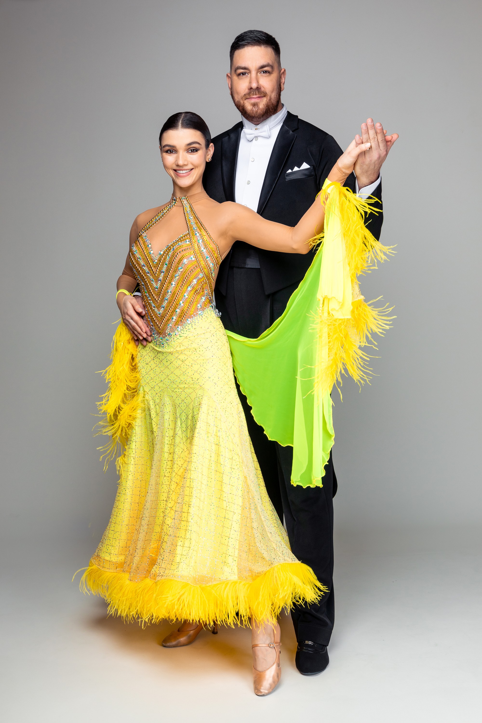 Let's Dance: Martin Novák s tanečnou partnerkou.