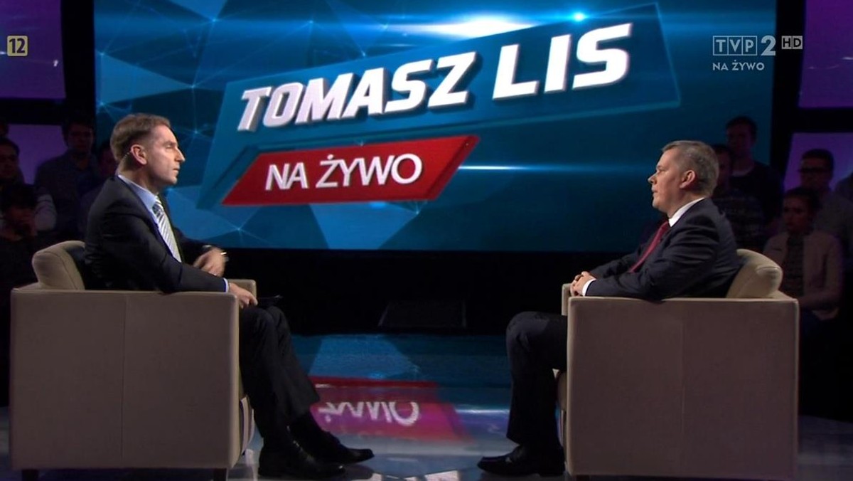 Tomasz Lis na żywo