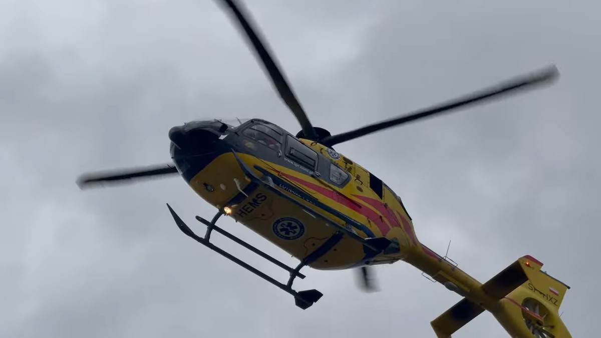 12-year-old girl electrocuted in Łazy, LPR helicopter lands