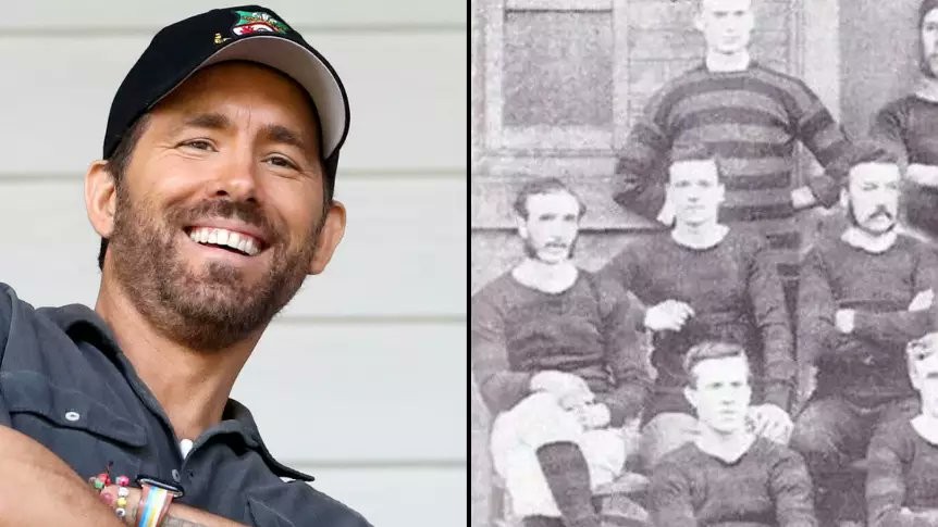 "Ryan Reynolds" na fotke z roku 1878 (dolný rad, prvý zľava).
