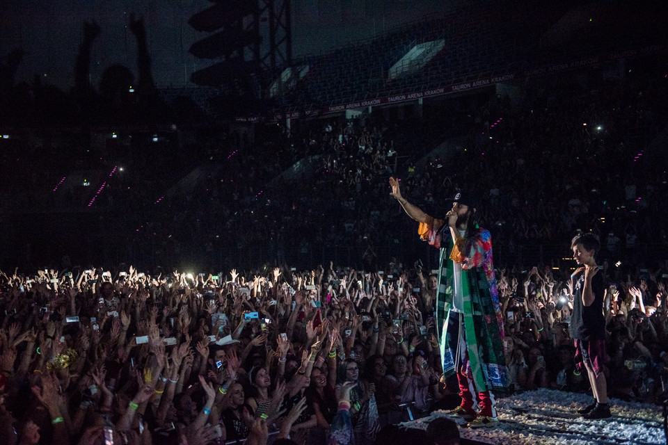 Thirty Seconds to Mars w Tauron Arena Kraków