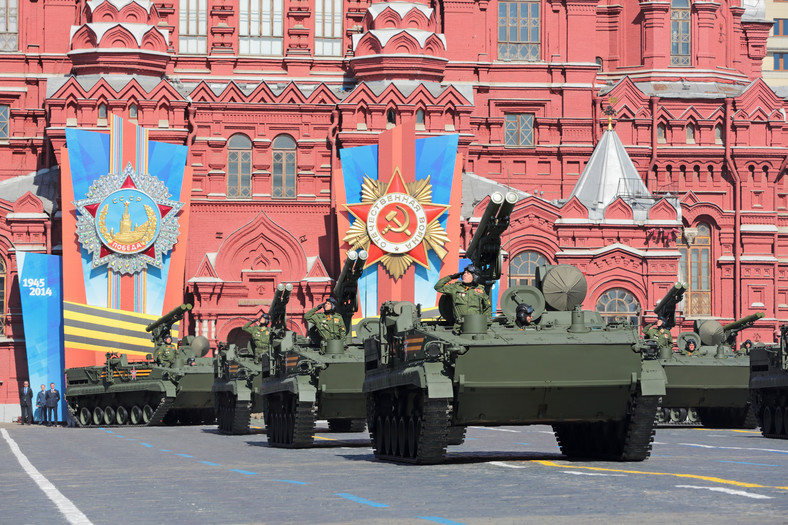 Dzień Zwycięstwa na placu Czerwonym w 2014 r.