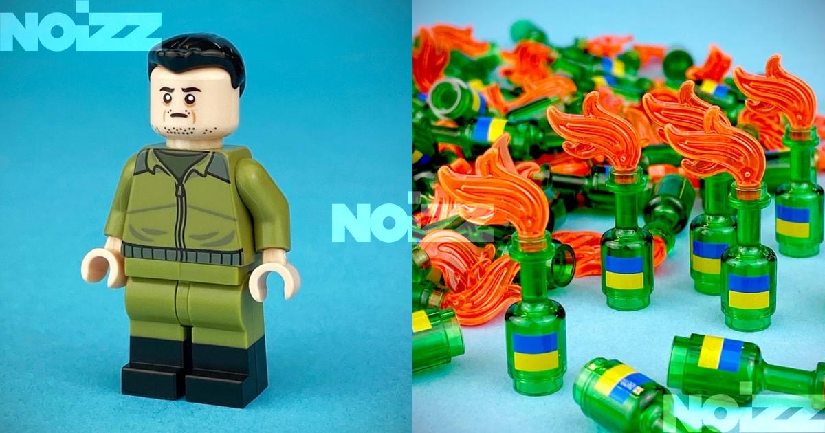 Sprzedawca przygotował figurki LEGO z Wołodymyrem Zełenskim. Zebrał 16 tys.  dolarów - Noizz