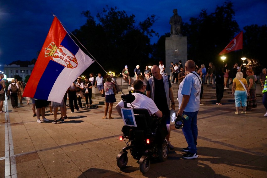 Protest Vukov spomenik