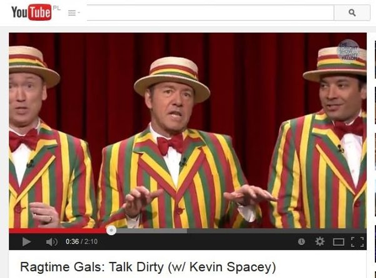 Sprośny Kevin Spacey pokazuje, czym jest poczucie humoru [WIDEO]