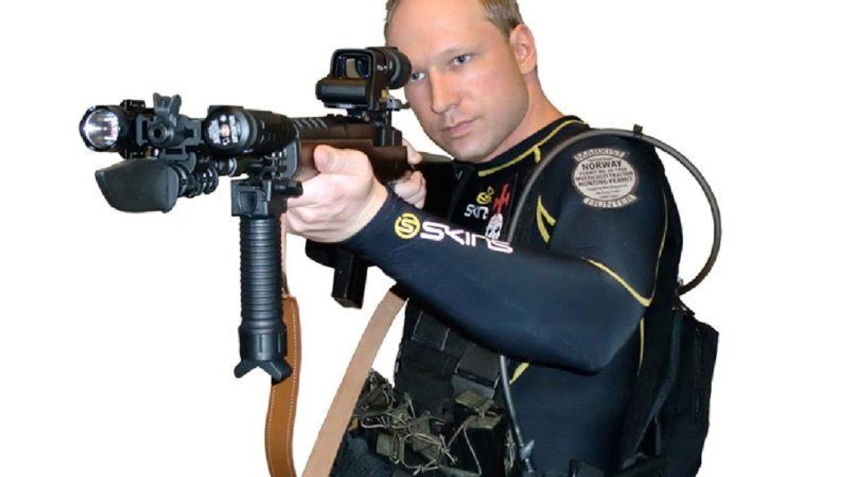 Anders Behring Breivik morderca z Norwegii