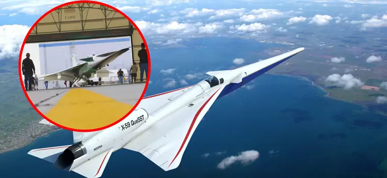 NASA wreszcie pokaże niezwykły samolot naddźwiękowy X-59