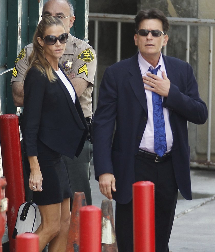 Charlie Sheen i Denise Richards