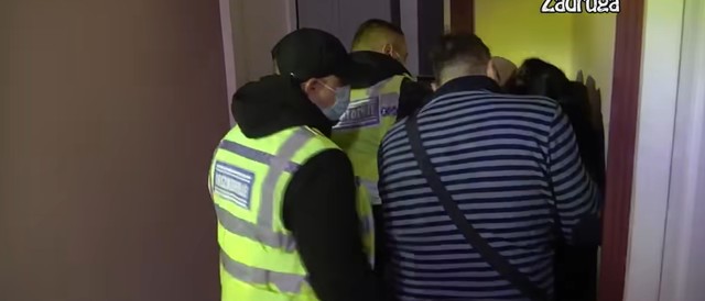 Kristina Spalević i Kristijan Golubović (Foto: Screenshot TV Pink)