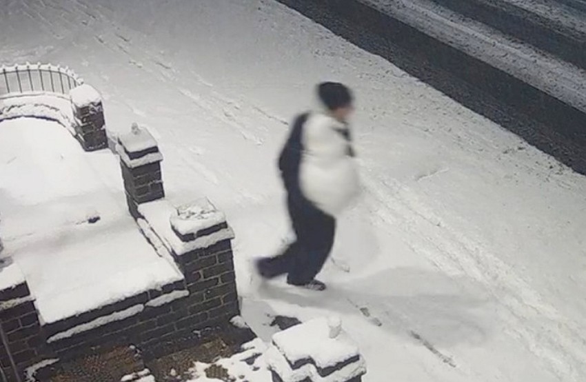 Trenutak kada je lopov pobegao sa Sneškom