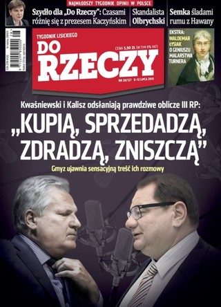 Afera podsłuchowa: Rozmowa Kwaśniewskiego z Kaliszem. 'kupią, sprzedadzą, zdradzą, zniszczą'