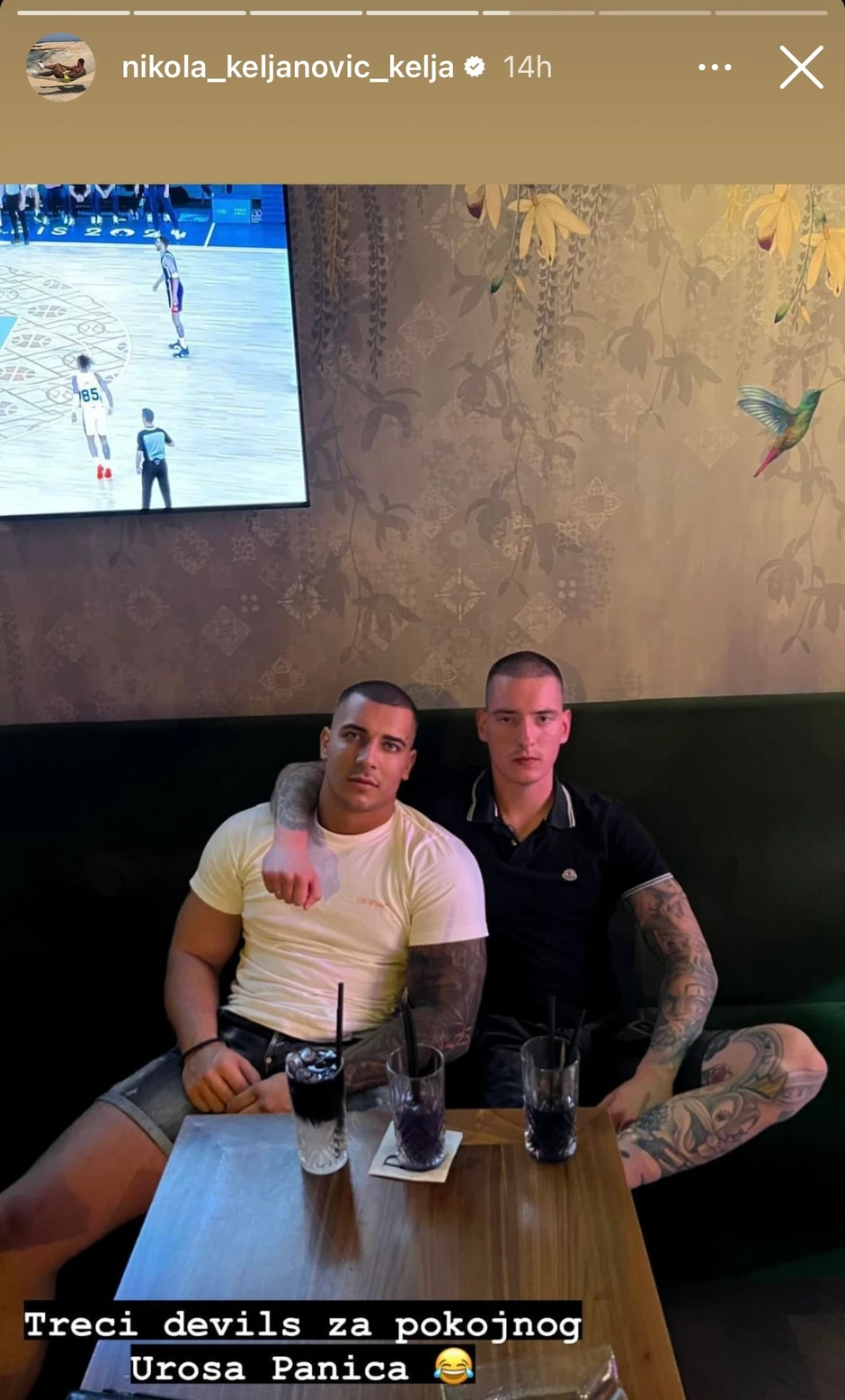 Nikola Keljanović i Miloš Panić 
