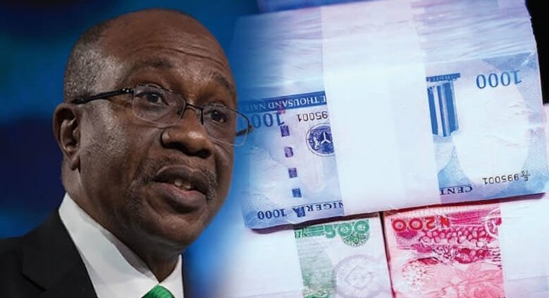 Godwin Emefiele and new naira notes (KemiFilani)