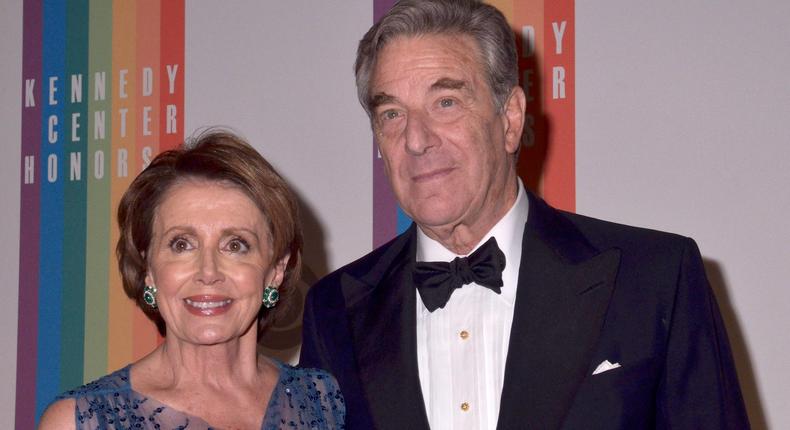 Nancy Pelosi and Paul Pelosi on December 7, 2014 in Washington, DC.Kris Connor/Getty Images
