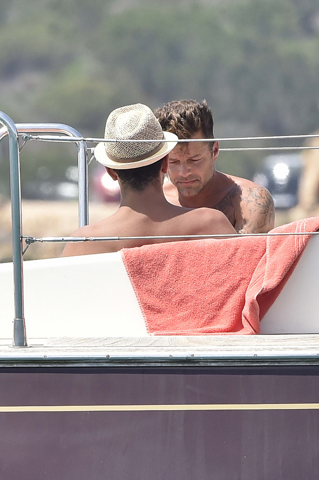 Ricky Martin z chłopakiem na wakacjach