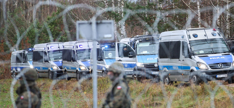 Próba wdarcia się na teren Polski. MON: doszło do ataku migrantów na żołnierza RP