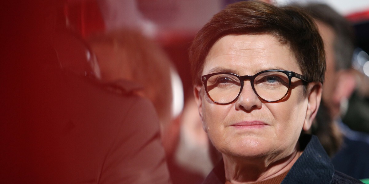 Beata Szydło, była premier, obecnie europosłanka.