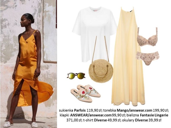 Sukienki slip dress hitem lata 2018