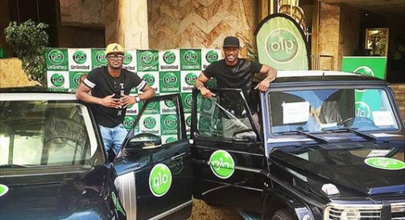 Glo gives Psquare a G Wagon & Range Rover