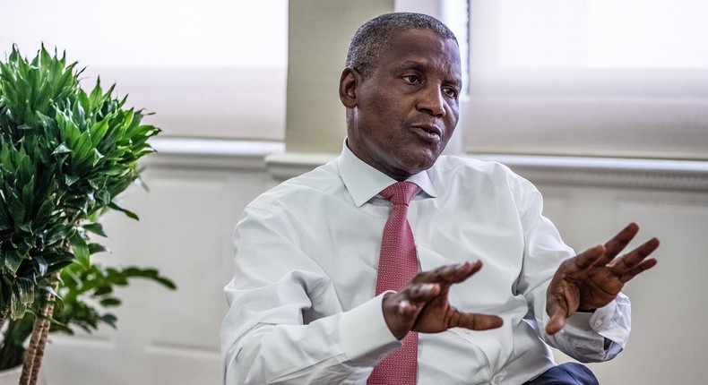 Aliko Dangote the billionaire