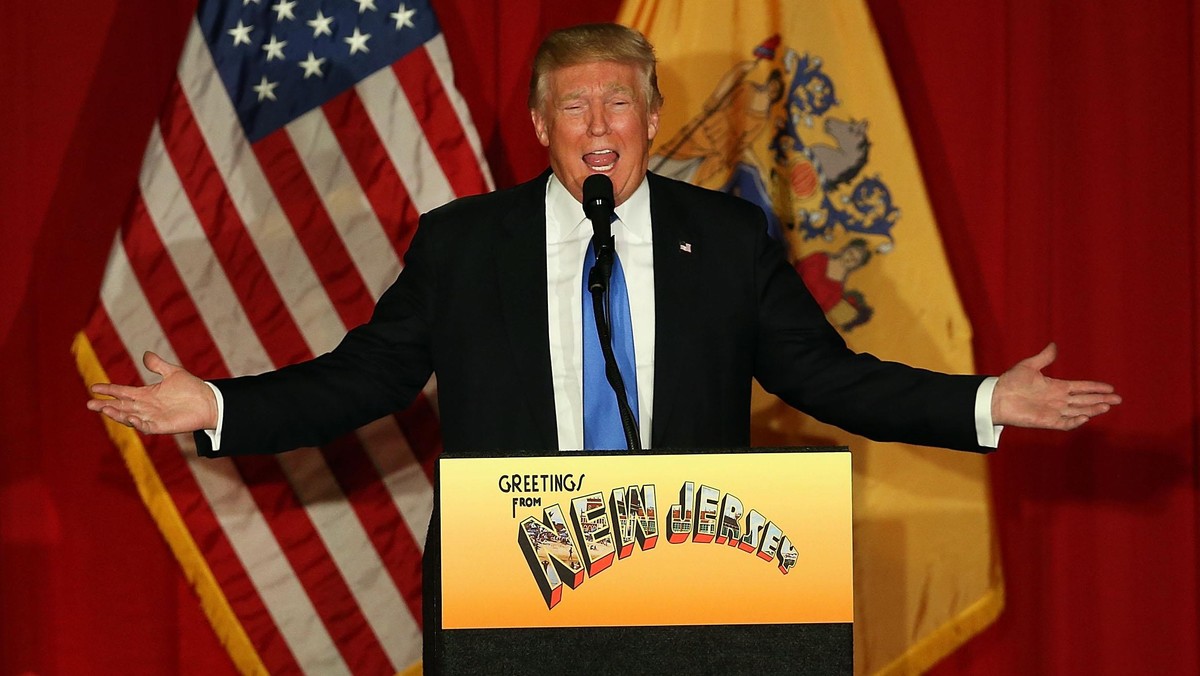 Donald Trump Attends Fundraising Rally For NJ Gov. Chris Christie